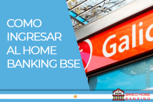 Como ingresar al Home Banking BSE