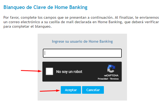 home banking chaco